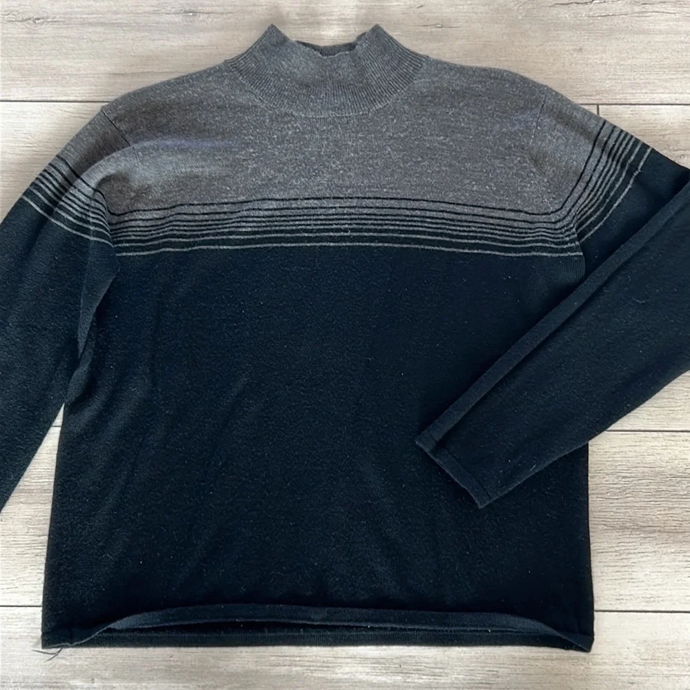 Berer size large wool blend sweater
